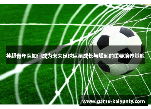 英超青年队如何成为未来足球巨星成长与崛起的重要培养基地