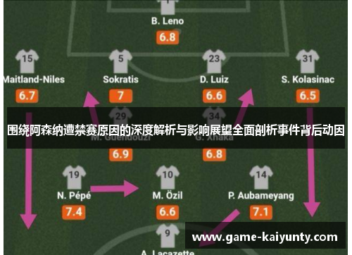 围绕阿森纳遭禁赛原因的深度解析与影响展望全面剖析事件背后动因